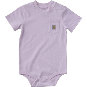 image:imageCarhartt unisexbaby ShortSleeve BodysuitLilac Snow
