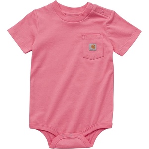 image:imageCarhartt unisexbaby ShortSleeve BodysuitPink Lemonade