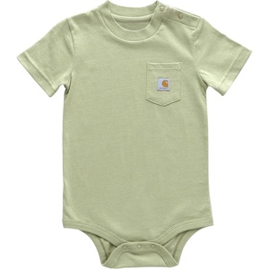 image:imageCarhartt unisexbaby ShortSleeve BodysuitTea Green