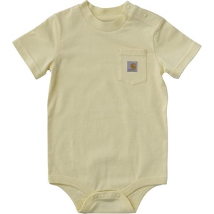 image:imageCarhartt unisexbaby ShortSleeve BodysuitWax Yellow